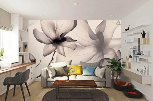 УФ-печать на  обоях