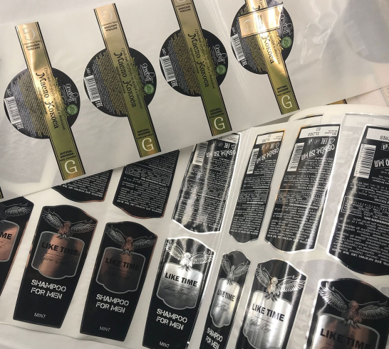 Друк самоклеючих етикеток