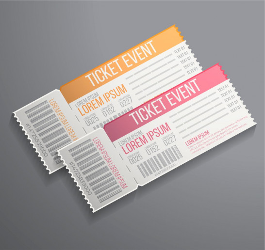 Друк білетів, купонів